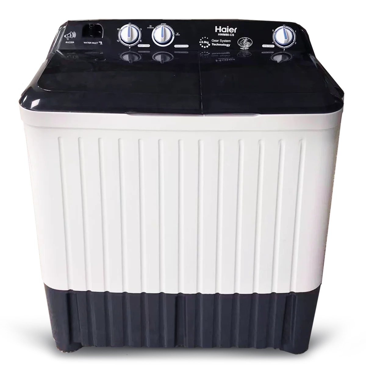 Haier Washing Machine HWM 80 CS 8kg White / Grey Twin Tub in Lahore