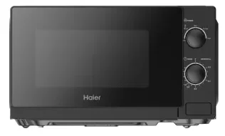 Haier HMW 20MPB 20L Black Solo Microwave Oven in Lahore